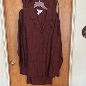 Women's Burgundy Two-piece set by Bloomingdale’s